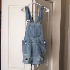 short overalls